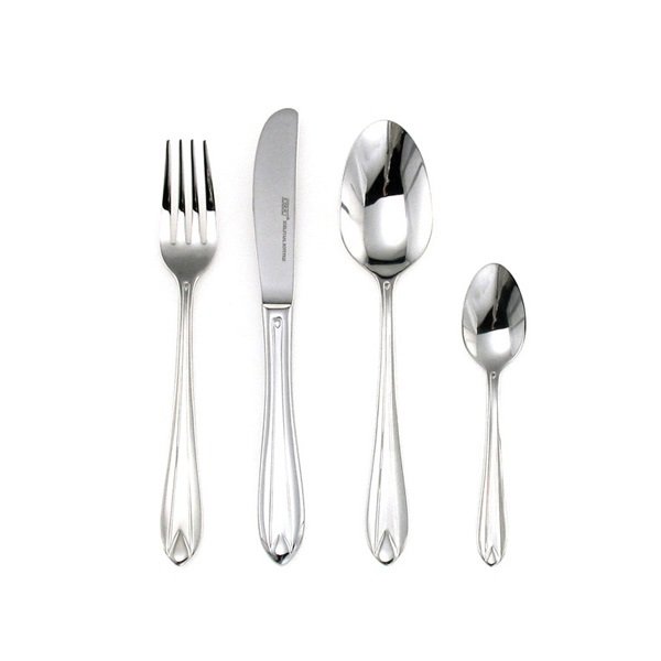 Juego de Cubiertos (30 piezas) Amsterdam 1235 en Acero Inoxidable 18/10 Pulido