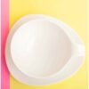 Ovum taza Cafe  o  TE  con Plato -Porcelana blanca premium