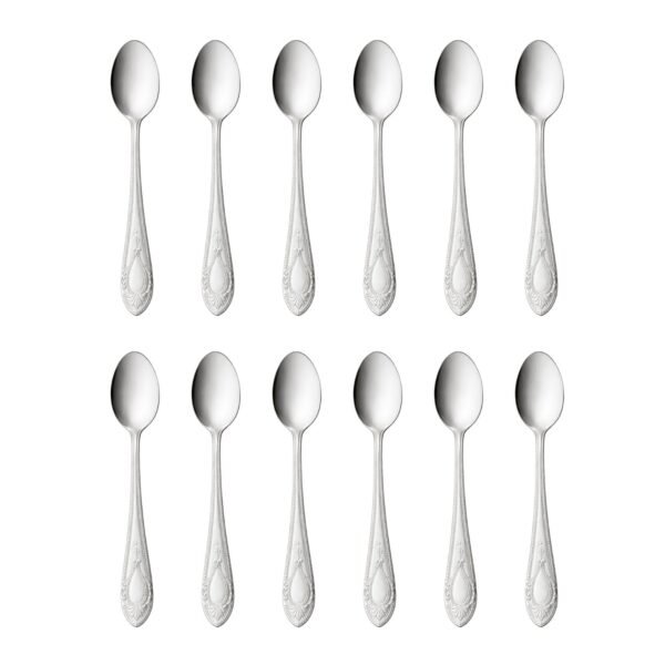 12-moccas-1285.jpg CRC Koln 1285 set de 12 cucharillas moka espreso , acero inoxidable