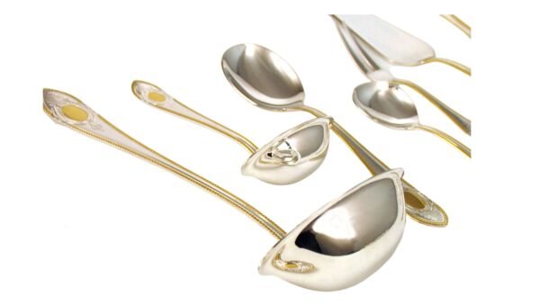 1280-royal-servir-scaled-1.jpg juego de servir cubiertos 1280 royal plata y oro 10 pzs. cazos, cucharas y otros