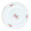 12_BIDASOA_IRINA_6LLANOS.jpg Juego de Platos Llanos de Porcelana (6 piezas) Bidasoa Irina con Motivos Florales y Filo de Oro, Vajilla Elegante y Atemporal