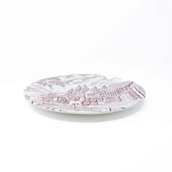 15_CHURCHILL_POSTRE.jpg Juego de platos de postre de cerámica (6 piezas) Churchill Rosa