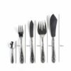 Cuberteria de pescado acero inoxidable (20 piezas) Koln 1285, 6 tenedores, 6 cuchillos fileteadores, 6 cucharas de postre, 1 pala, 1 tenedor de servir