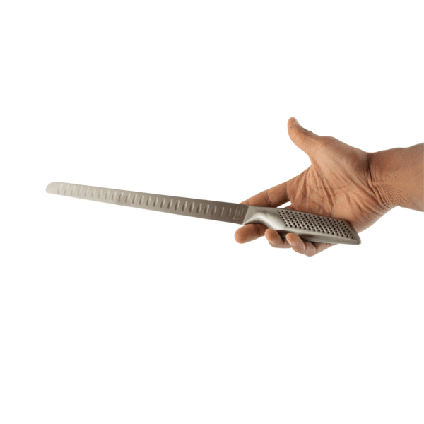 Juego de cuchillos de cocina monoblock en acero inoxidable (5 piezas) Holstein, 5 cuchillos de cocina profesionales (19 cm, 20 cm, 25 cm, 33 cm y 39,5 cm)