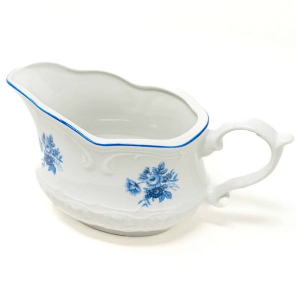 Salsera de porcelana blanca Lubeck Blue