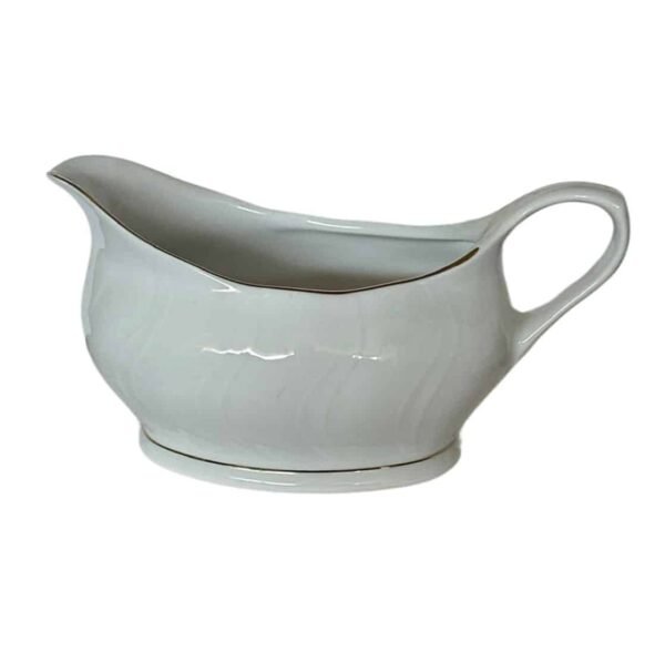 5-11.jpg Juego de salsera de porcelana blanca filo de oro Lubeck, 1 salsera (35 cl),