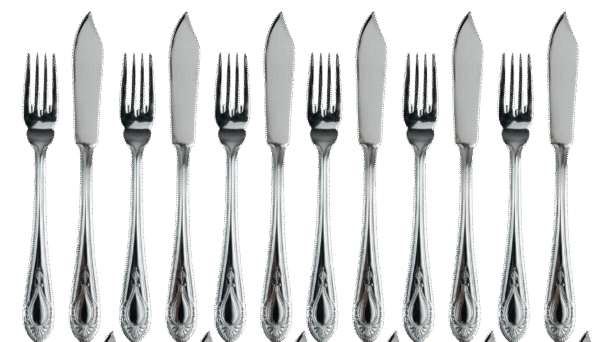 5-1285-acero-pescado.png set de cubiertos 12 piezas para pescado en acero inoxidable modelo Koln 1285 -CRC-1285 6X2 12 piezas 6 palas y 6 tenedores -franquihogar