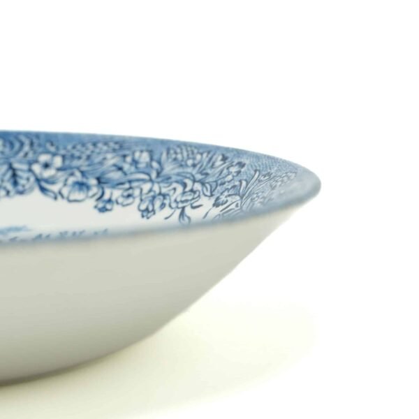 Juego de platos hondos ensalada  de cerámica (6 unidades) Churchill Azul