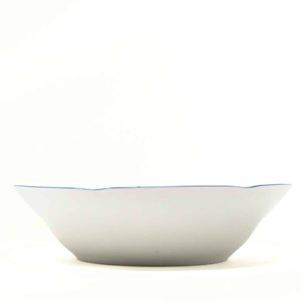 5_LUBECL_BLUE_ENSALADERA.jpg Ensaladera de Porcelana (1 Pieza)Lubeck Blue, Duradera y Aptas para Lavavajillas, Ideal para Ensaladas, Guarniciones y Aperitivos