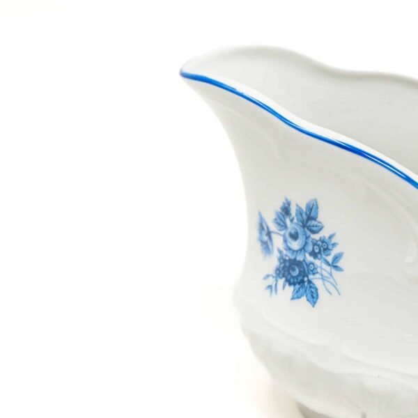 Salsera de porcelana blanca Lubeck Blue