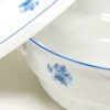 Sopera de porcelana blanca Lubeck  blue 2,5 l