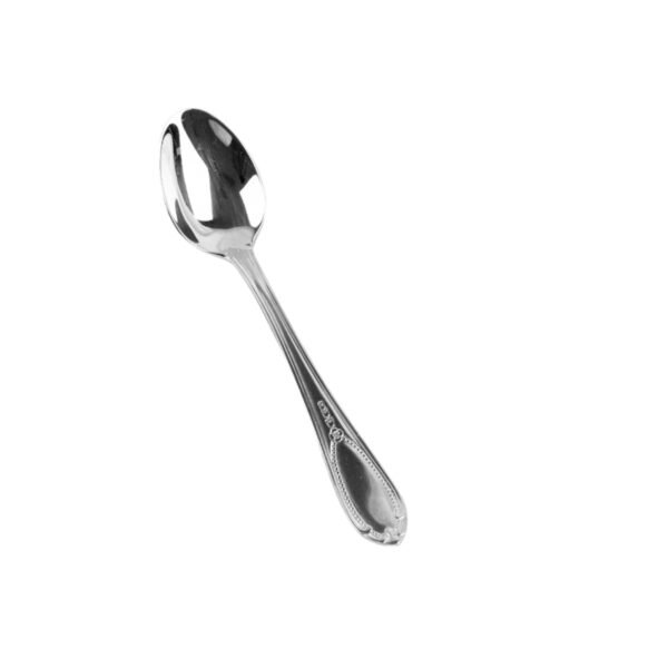 Glamour 7000  Cucharitas de Moka en Acero Inoxidable (6 Piezas), Pulido Espejo, Apta para lavavajillas