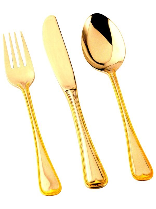6300-cuberteria-ejemplo-venedig-scaled-1.jpg CRC Venedig 6300 Full Gold cubertería 70 piezas, acero inoxidable 18/10 completamente bañada en oro