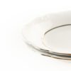 6_RHEIN_2-RABANERAS.jpg Fuentes para Guarnición Rabaneras Porcelana Blanca 23 cm, (2 Piezas) Rhein Borde Dorado, Ideales para Salsas, Ensaladas, Postres o como Rabaneras, Fácil Limpieza y Elegantes
