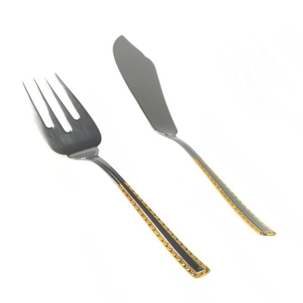 7.jpg CRC Berlin 4520 juego de pescado (26 piezas) acero inoxidable 18/10 decorado en oro