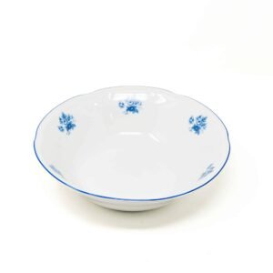 7_LUBECL_BLUE_ENSALADERA.jpg Ensaladera de Porcelana (1 Pieza)Lubeck Blue, Duradera y Aptas para Lavavajillas, Ideal para Ensaladas, Guarniciones y Aperitivos
