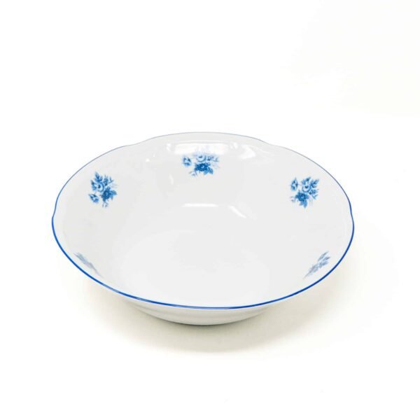 7_LUBECL_BLUE_ENSALADERA.jpg Ensaladera de Porcelana (1 Pieza)Lubeck Blue, Duradera y Aptas para Lavavajillas, Ideal para Ensaladas, Guarniciones y Aperitivos