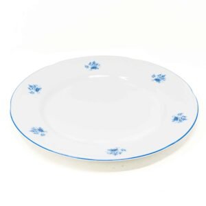 Fuente de porcelana Lubeck Blue plato de presentacion
