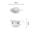 Salsera de porcelana blanca Lubeck Blue