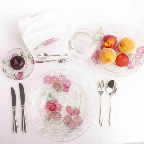 Boles de cristal de bohemia (6 piezas) Anemone