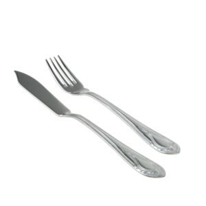 BG25_-CUBERTERIAS_KOLN-1285_Acero-doc_PESCADO-12-006-3-scaled-1.jpg Koln 1285 – Cubertería de Pescado en Acero Inoxidable (12 Piezas) 6 Cuchillos y 6 Tenedores, Pulido Espejo
