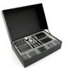 Caja-02-scaled-1.jpg Cubertería Amsterdam 1235 (75 Piezas) Acero Inoxidable, Set Completo con Cucharones de Servir y Estuche de Lujo, Diseño Profesional y Elegante