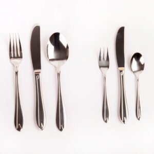 CuberteriaAmsterdam-3-1-scaled-1.jpg Cubertería Amsterdam 1235 (24 Piezas), Acero Inoxidable 18/10 Pulido Espej, Set de Mesa y Postre para 4 Comensales, Diseño Elegante y Resistente