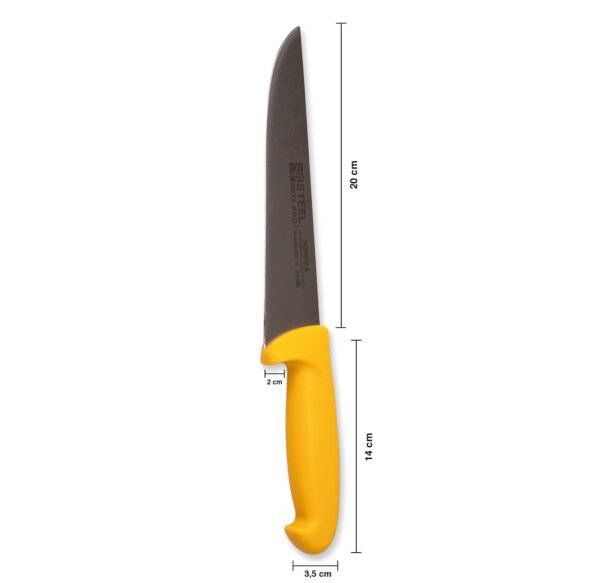 Cuchillo de Carnicero Profesional 25 cm – Steel Beta Pro