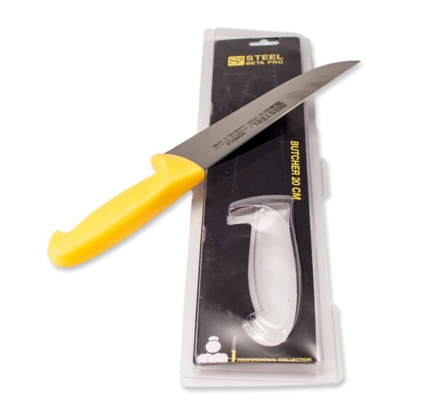 Cuchillo de Carnicero Profesional 25 cm – Steel Beta Pro