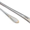 Cubiertos de Carne Glamour  7000  (12 Piezas) Acero Inoxidable con Detalles en Oro 23-24K, 6 Cuchillos + 6 Tenedores, Apto para lavavajillas