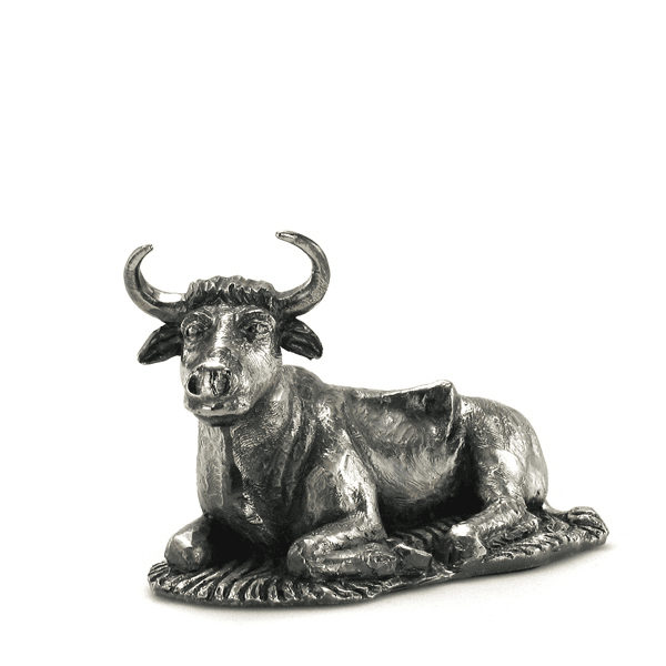 Belén de Navidad Nacimiento (8 piezas) en Plata Vintage