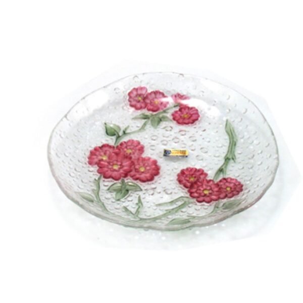 anemone-02.jpg Juego de vajilla de cristal de Bohemia (16 piezas) Anemone, 6 platos de postre, 6 boles, 2 platos de presentación, 1 fuente de servir, 1 servilletero