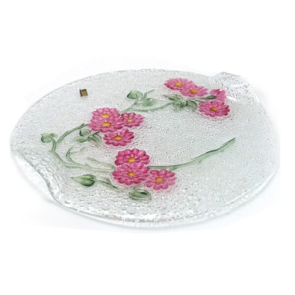 anemone-04.jpg Juego de vajilla de cristal de Bohemia (16 piezas) Anemone, 6 platos de postre, 6 boles, 2 platos de presentación, 1 fuente de servir, 1 servilletero