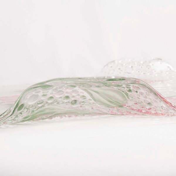 Fuente de servir queso de cristal de Bohemia (1 pieza) Anemone, 35 cm