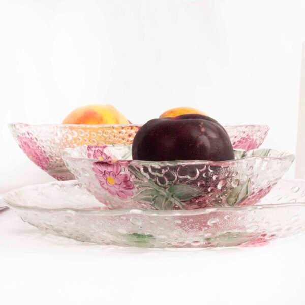 Boles de cristal de bohemia (6 piezas) Anemone