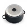Cazuela alta en aluminio fundido antiadherente  (1 unidad) Duroteck, 24 cm, libre de tóxicos
