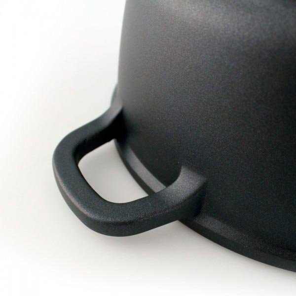 Cazuela alta en aluminio fundido antiadherente  (1 unidad) Duroteck, 24 cm, libre de tóxicos