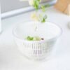 Centrifugadora de Lechuga y Verduras – Escurridor y Secador de Ensaladas Manual | Limpieza Rápida y Sin Daños | Utensilio de Cocina Práctico y Resistente
