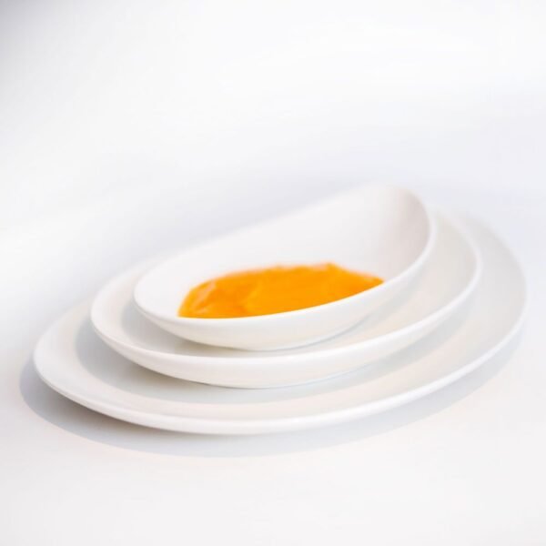 copia-de-ovumplato20_pack3.jpg Juego de 2 fuentes platos de porcelana blanca (2 piezas) Ovum, 24 cm