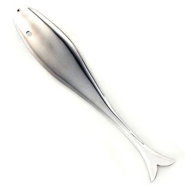 Juego de cubiertos de pescado en acero inoxidable (14 piezas) Trento, 2 palas de servir pescado, 6 tenedores de oescado, 6 cuchillos de pescado