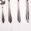 Set de Cubiertos Acero Inoxidable 18/10 Pulido, Cubertería (24 piezas) Amsterdam 1235 – 6 Comensales, Hostelería y Elegante – Cuchara, Cuchillo, Tenedor y Cucharilla Postre