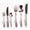 Juego de cubiertos en acero inoxidable (36 piezas) Amsterdam, 6 cucharas, 6 tenedores, 6 cuchillos, 6 cucharas de postre, 6 tenedores de postre, 6 cuchillos de postre