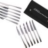 cuchillos-chuleteros-12-trento-5-scaled-1.jpg Set de Cuchillos para carne Chuleteros (12 piezas)Trento Kobe de Acero Inoxidable Pulido con Hoja micro dentada , curvas afiladas con Funda de Transporte o regalo
