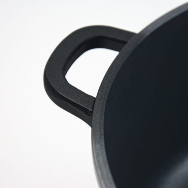 Cazuela alta en aluminio fundido antiadherente  (1 unidad) Duroteck, 24 cm, libre de tóxicos