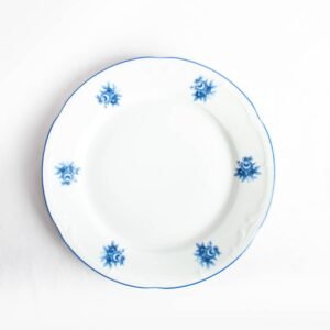 lubeck-blue-platos-principal-.jpg Juego de platos llanos de porcelana blanca (6 piezas) Lubeck Blue