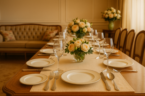 Cubertería 113 piezas CRC Koln 1285, acero inoxidable 18/10, diseño clásico con estuche de presentación, cuchillos monoblock forjados