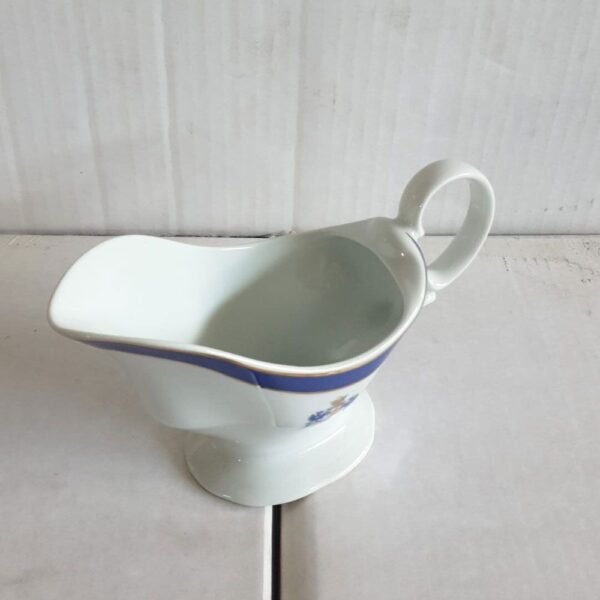 salsera-filo-azul.jpg Salsera de Porcelana Blanca y Azul Cobalto (1 pieza) Duisburg, 350 ml