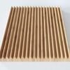 Tabla para cortar el pan de bambú (1 pieza) Bamboo Natur, 30 cm x 20 cm x 2 cm, resistente, higiénico y fácil de limpiar