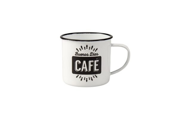 taza-vintage-cafe.jpg Juego de tazas mug en acero esmaltado para café o té (4 piezas), diseño vintage