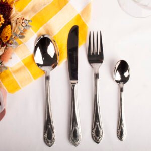 toscana1280_12.jpg Juego de Cubiertos de Menú (24 piezas) Toscana 1285 de Acero Inoxidable, Diseño Clásico Vintage